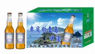 长治 临汾 晋中 运城批发夜场低价位啤酒330毫升小瓶钓鱼岛啤酒厂家直销